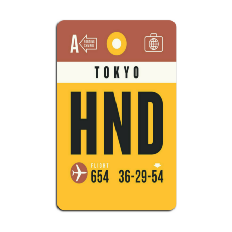 EZLINK-luggage-tag-hnd-tokyo-japan-