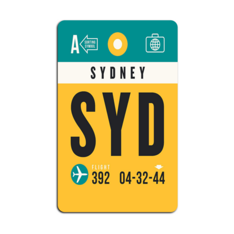 EZLINK-luggage-tag-syd-sydneyustralia-