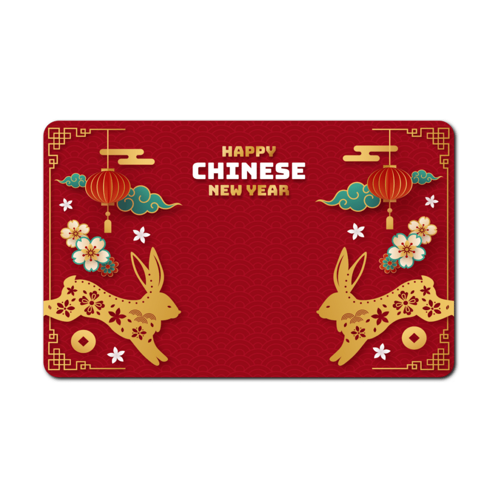 Chinese New Year 2023 - Card D - Gift Cards Singapore